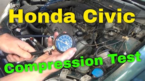 1995 honda civic compression test|Compression test .